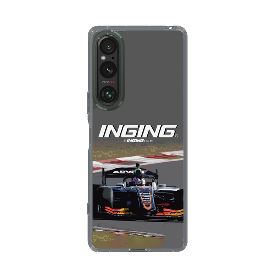 スリムプロテクションケース［ CERUMO - INGING 38号車 running - Gray ］