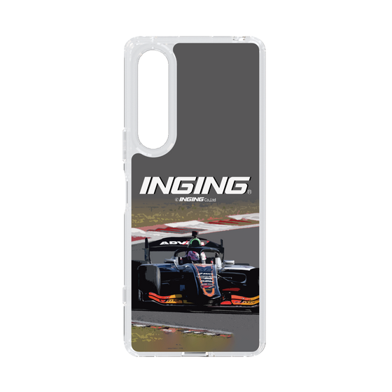 スリムプロテクションケース［ CERUMO - INGING 38号車 running - Gray ］