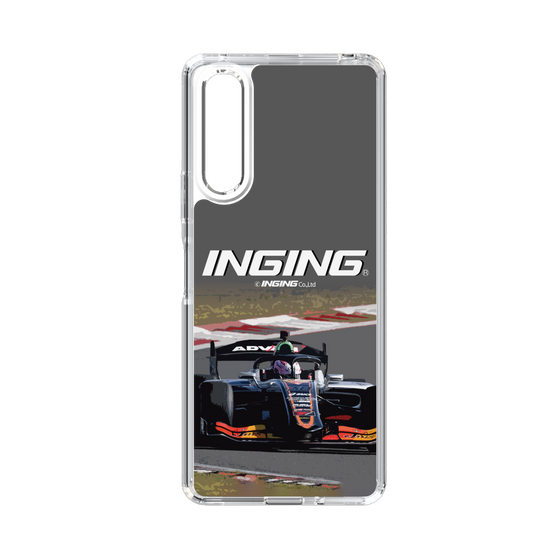 スリムプロテクションケース［ CERUMO - INGING 38号車 running - Gray ］