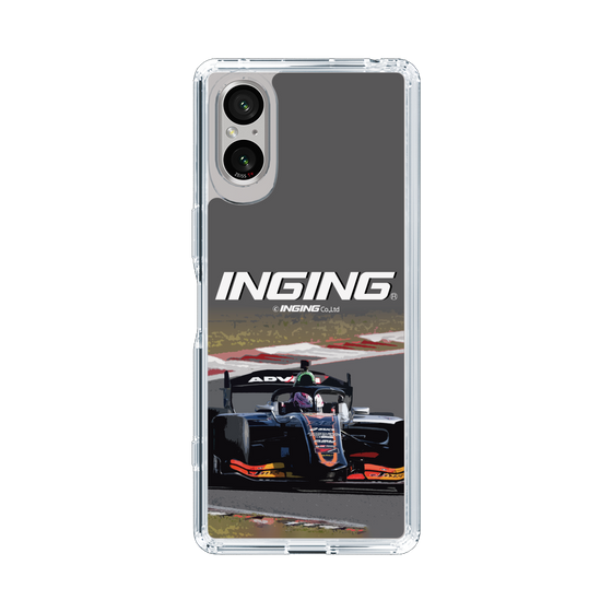 スリムプロテクションケース［ CERUMO - INGING 38号車 running - Gray ］