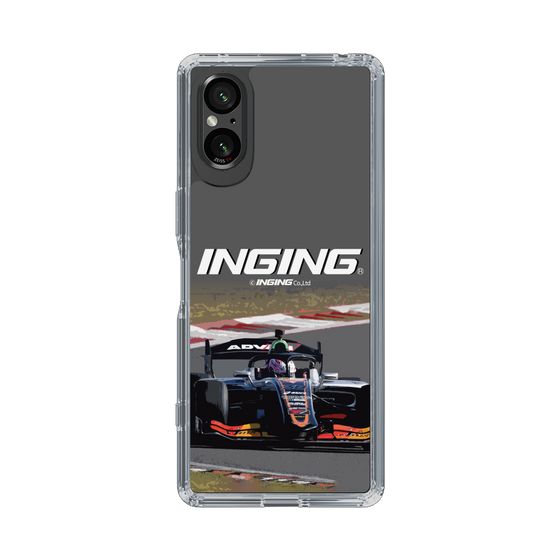 スリムプロテクションケース［ CERUMO - INGING 38号車 running - Gray ］
