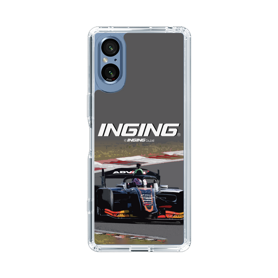 スリムプロテクションケース［ CERUMO - INGING 38号車 running - Gray ］