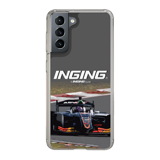 スリムプロテクションケース［ CERUMO - INGING 38号車 running - Gray ］