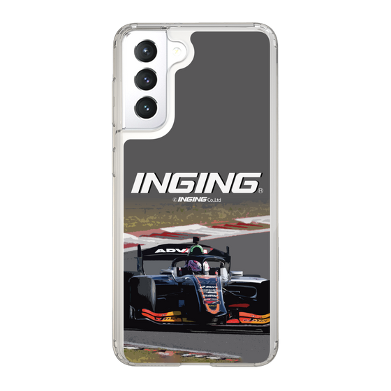 スリムプロテクションケース［ CERUMO - INGING 38号車 running - Gray ］
