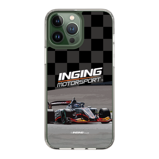 スリムプロテクションケース［ CERUMO - INGING 39号車 running - Checkered ］