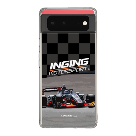 スリムプロテクションケース［ CERUMO - INGING 39号車 running - Checkered ］