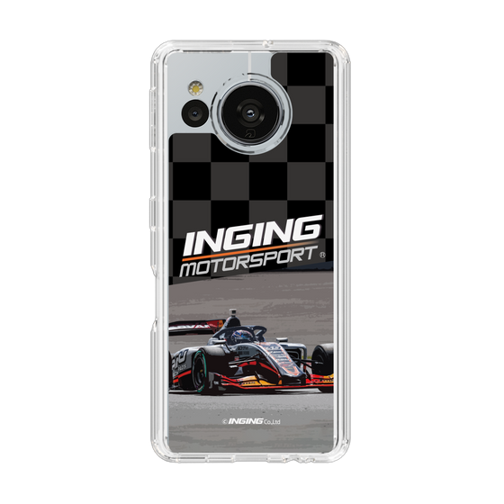 スリムプロテクションケース［ CERUMO - INGING 39号車 running - Checkered ］