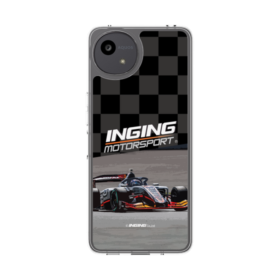 スリムプロテクションケース［ CERUMO - INGING 39号車 running - Checkered ］