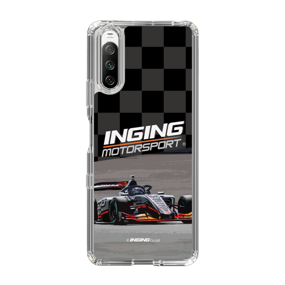 スリムプロテクションケース［ CERUMO - INGING 39号車 running - Checkered ］