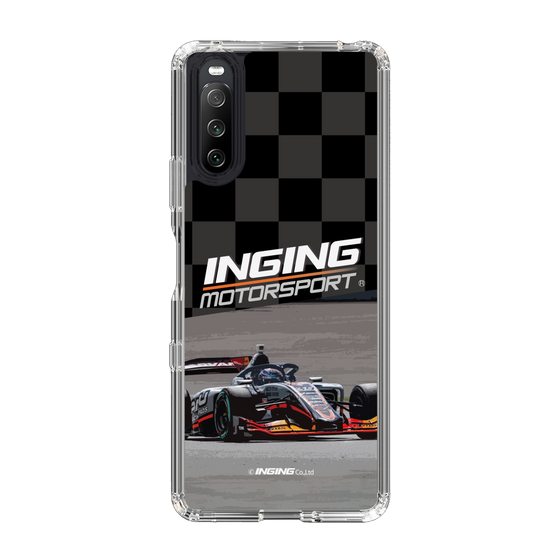 スリムプロテクションケース［ CERUMO - INGING 39号車 running - Checkered ］