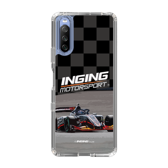 スリムプロテクションケース［ CERUMO - INGING 39号車 running - Checkered ］