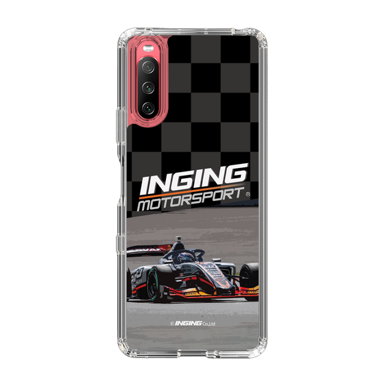 スリムプロテクションケース［ CERUMO - INGING 39号車 running - Checkered ］