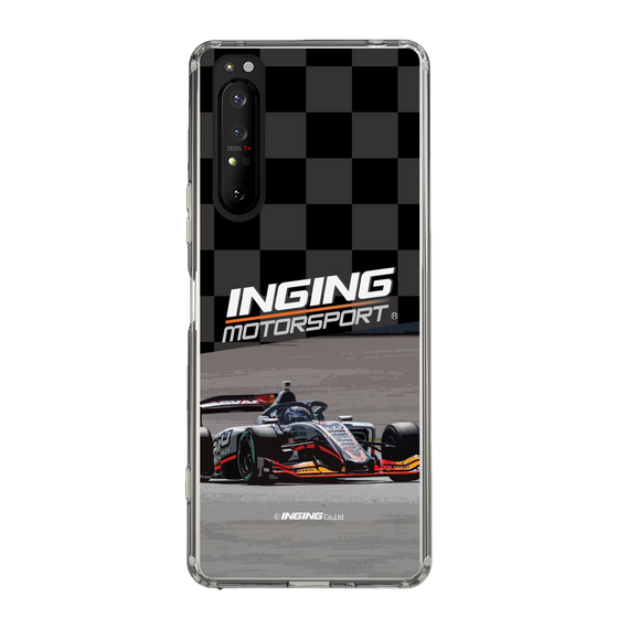 スリムプロテクションケース［ CERUMO - INGING 39号車 running - Checkered ］