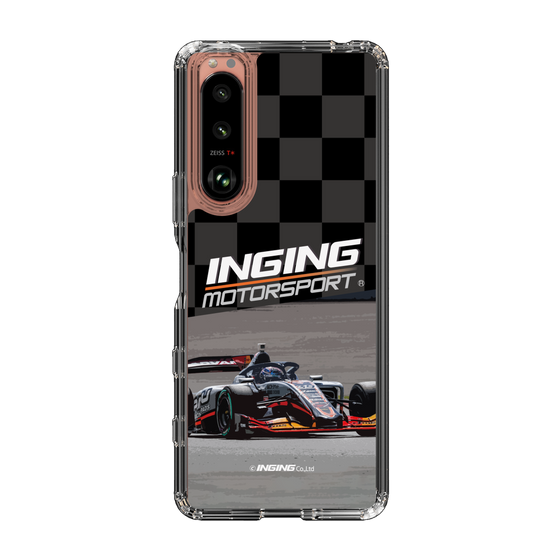スリムプロテクションケース［ CERUMO - INGING 39号車 running - Checkered ］