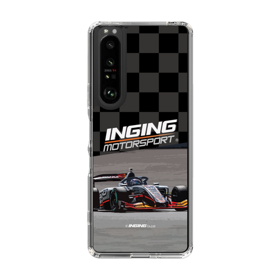スリムプロテクションケース［ CERUMO - INGING 39号車 running - Checkered ］