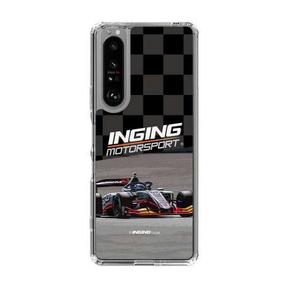 スリムプロテクションケース［ CERUMO - INGING 39号車 running - Checkered ］