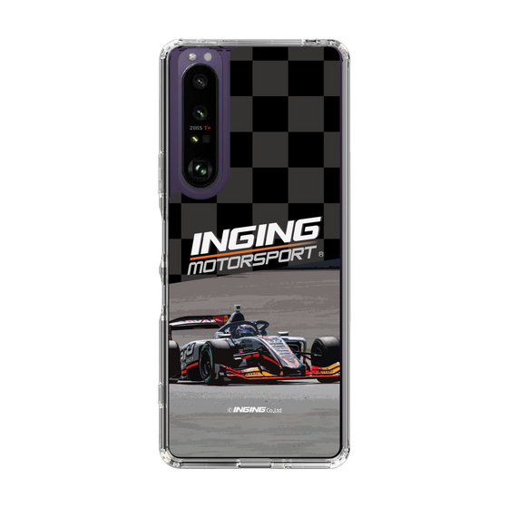 スリムプロテクションケース［ CERUMO - INGING 39号車 running - Checkered ］