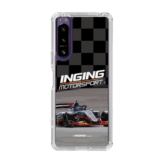 スリムプロテクションケース［ CERUMO - INGING 39号車 running - Checkered ］