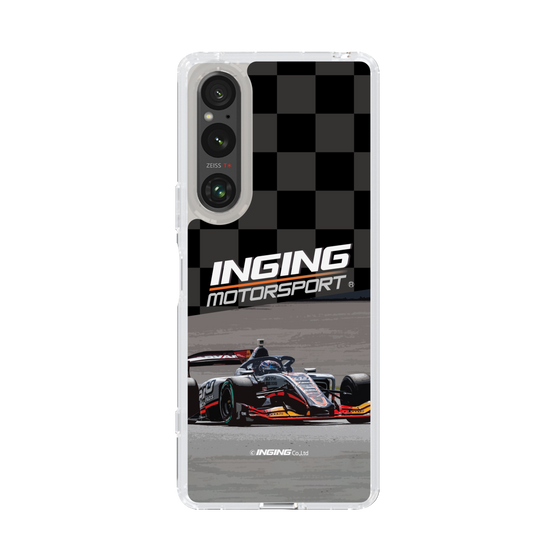 スリムプロテクションケース［ CERUMO - INGING 39号車 running - Checkered ］