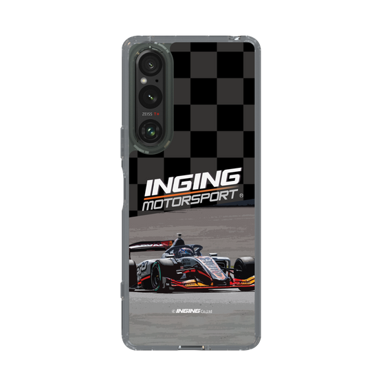 スリムプロテクションケース［ CERUMO - INGING 39号車 running - Checkered ］