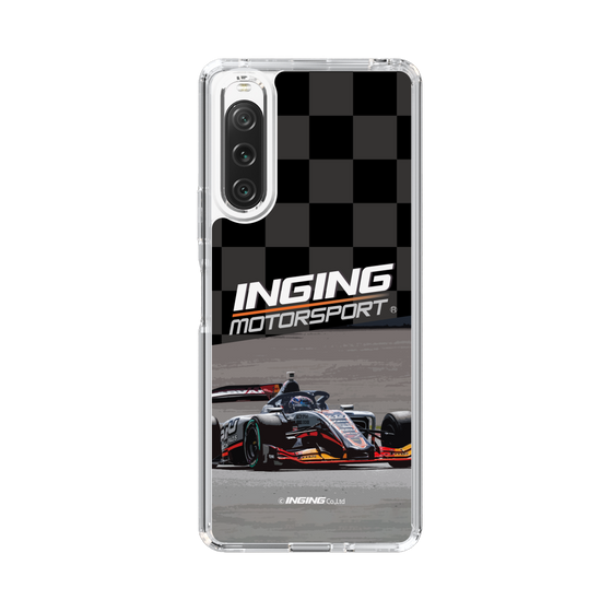 スリムプロテクションケース［ CERUMO - INGING 39号車 running - Checkered ］