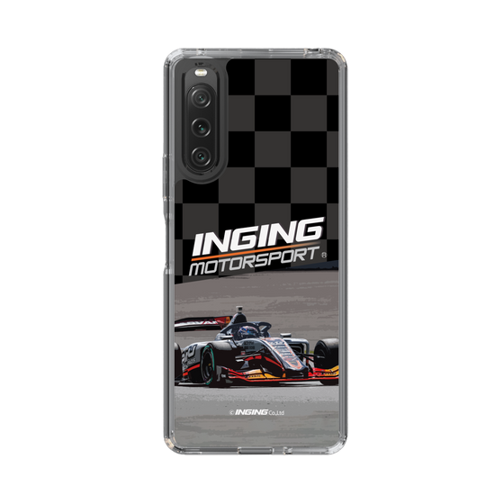 スリムプロテクションケース［ CERUMO - INGING 39号車 running - Checkered ］