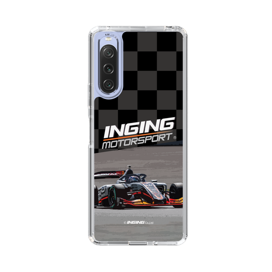 スリムプロテクションケース［ CERUMO - INGING 39号車 running - Checkered ］