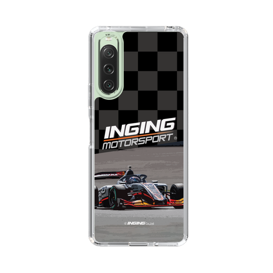 スリムプロテクションケース［ CERUMO - INGING 39号車 running - Checkered ］