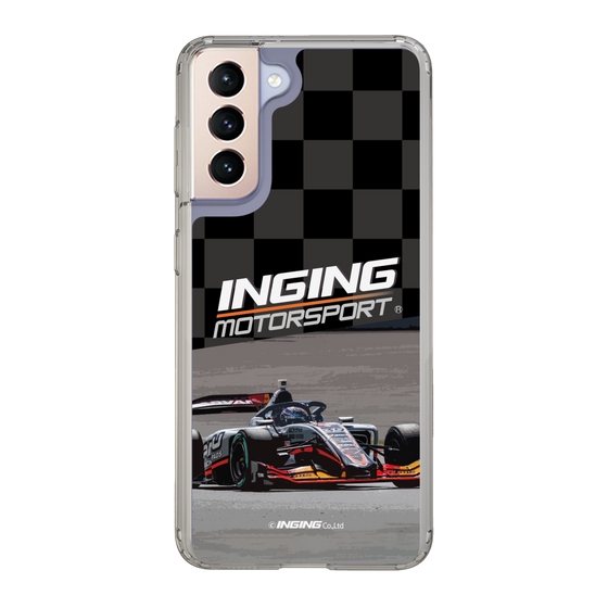 スリムプロテクションケース［ CERUMO - INGING 39号車 running - Checkered ］