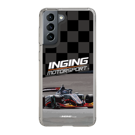スリムプロテクションケース［ CERUMO - INGING 39号車 running - Checkered ］