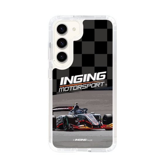 スリムプロテクションケース［ CERUMO - INGING 39号車 running - Checkered ］