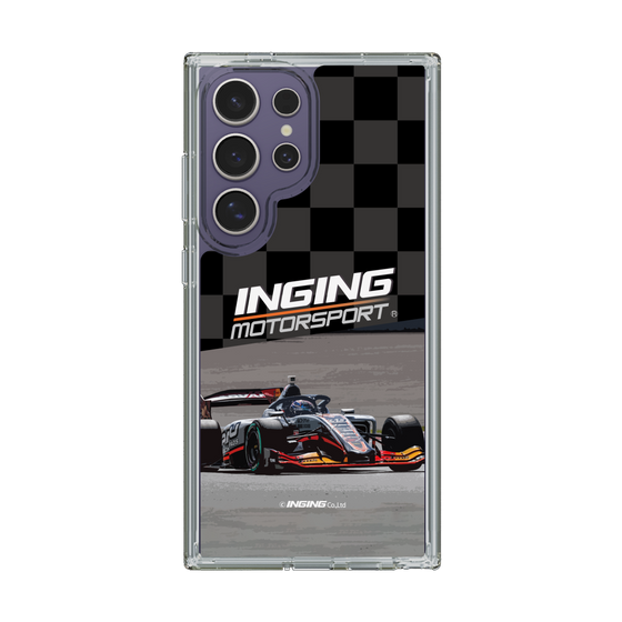 スリムプロテクションケース［ CERUMO - INGING 39号車 running - Checkered ］