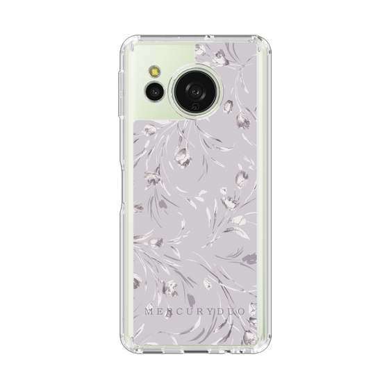 スリムプロテクションケース［ MERCURYDUO - ボタニカルフラワー - Lavender ］