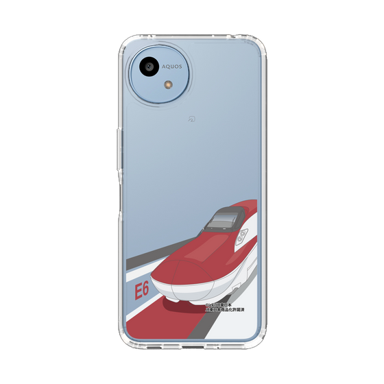 スリムプロテクションケース［ JR東日本 - E6系 - クリア ］