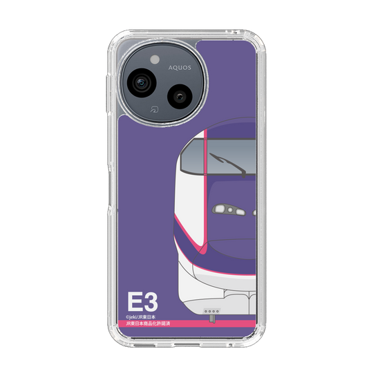 スリムプロテクションケース［ JR東日本 - E3系 - パープル ］