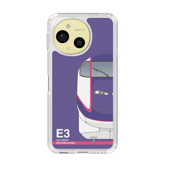 スリムプロテクションケース［ JR東日本 - E3系 - パープル ］