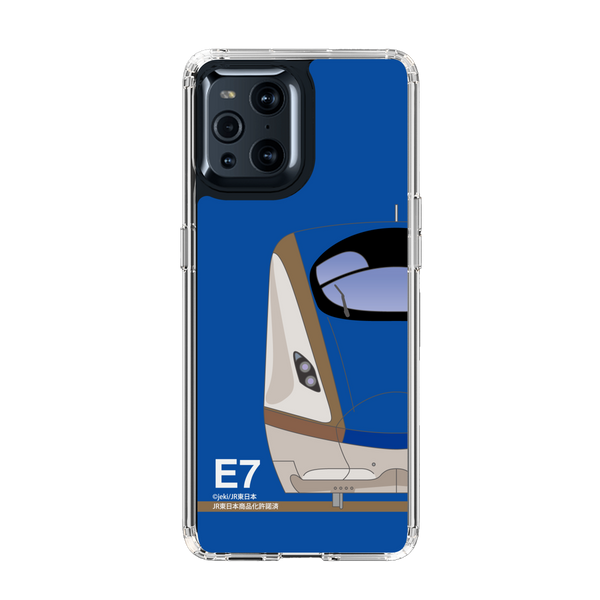 スリムプロテクションケース for OPPO Find X3 Pro［ JR東日本 - E7系
