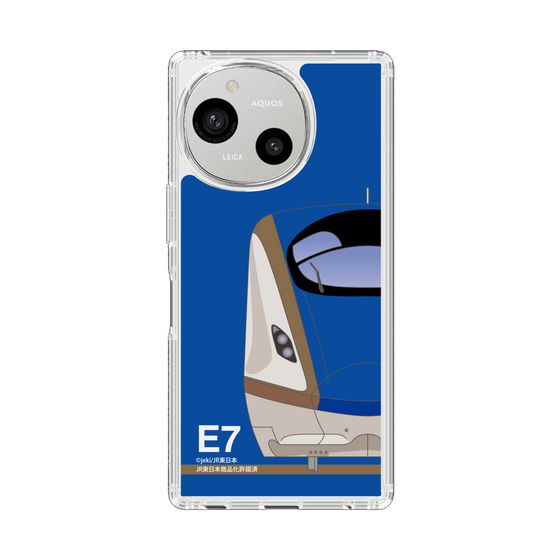 スリムプロテクションケース［ JR東日本 - E7系 - ブルー ］