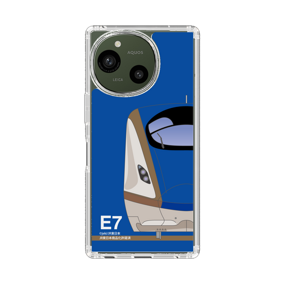 スリムプロテクションケース［ JR東日本 - E7系 - ブルー ］