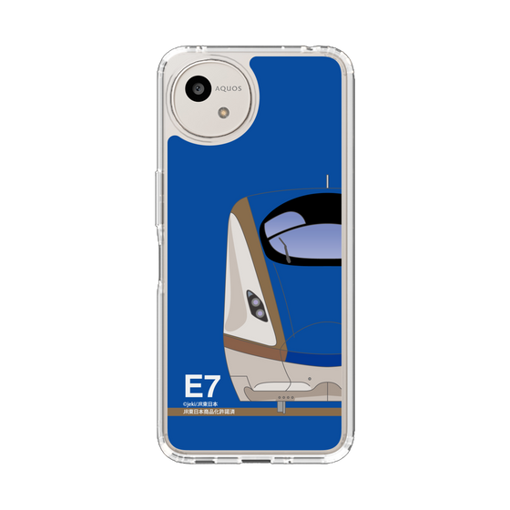 スリムプロテクションケース［ JR東日本 - E7系 - ブルー ］