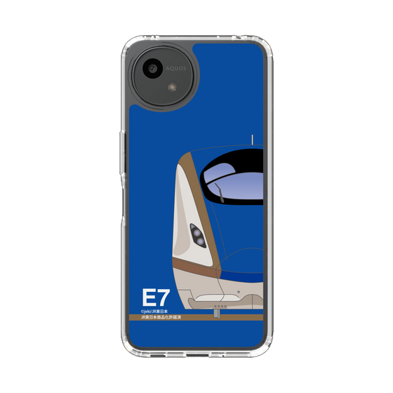 スリムプロテクションケース［ JR東日本 - E7系 - ブルー ］