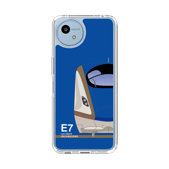 スリムプロテクションケース［ JR東日本 - E7系 - ブルー ］