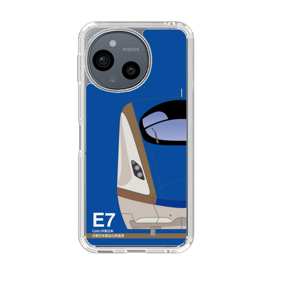 スリムプロテクションケース［ JR東日本 - E7系 - ブルー ］