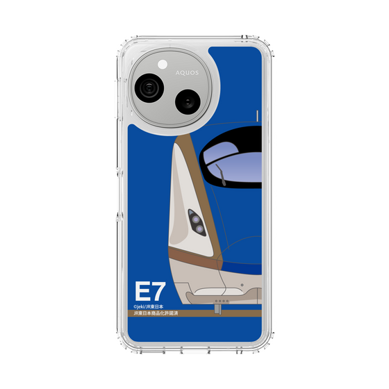 スリムプロテクションケース［ JR東日本 - E7系 - ブルー ］