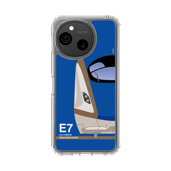 スリムプロテクションケース［ JR東日本 - E7系 - ブルー ］