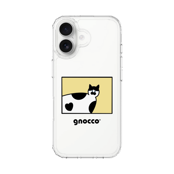 スリムプロテクションケース［ gnocco - スクエア - イエロー ］