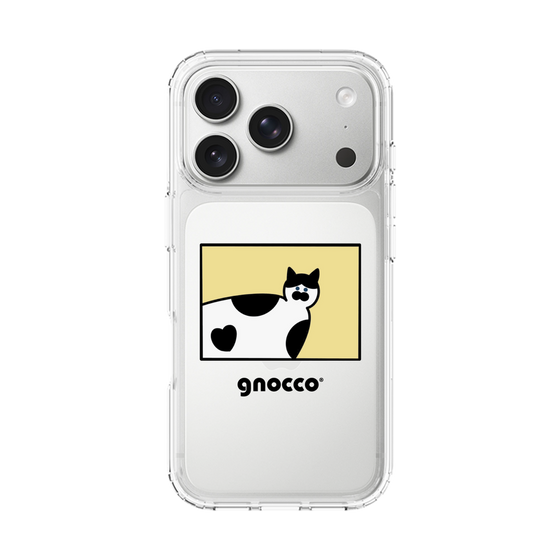 スリムプロテクションケース［ gnocco - スクエア - イエロー ］