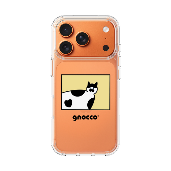 スリムプロテクションケース［ gnocco - スクエア - イエロー ］