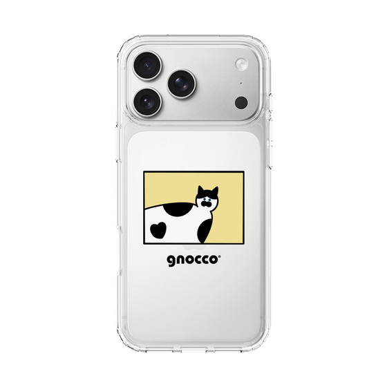 スリムプロテクションケース［ gnocco - スクエア - イエロー ］
