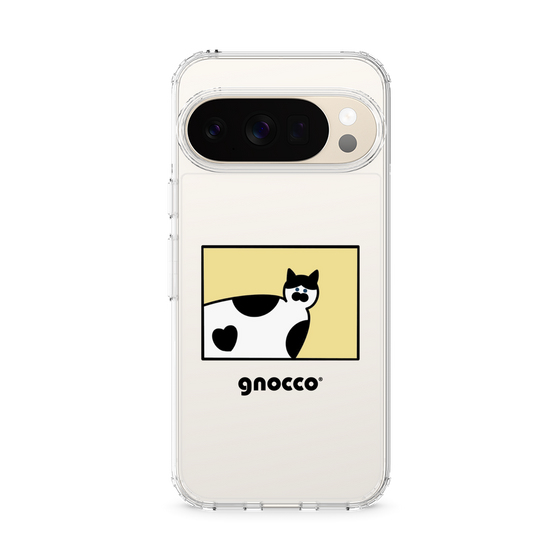 スリムプロテクションケース［ gnocco - スクエア - イエロー ］